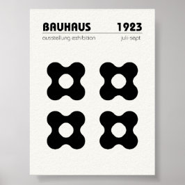 Bauhaus Poster Wand an Wand Kunst