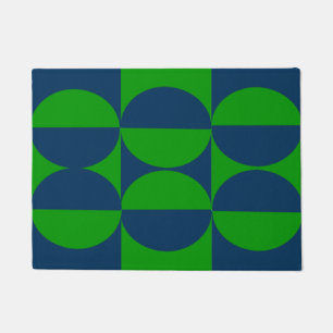 Bauhaus-Quadrate Fußmatte
