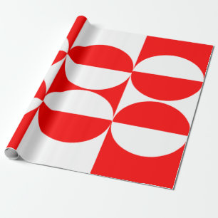 Bauhaus-Quadrate  Geschenkpapier