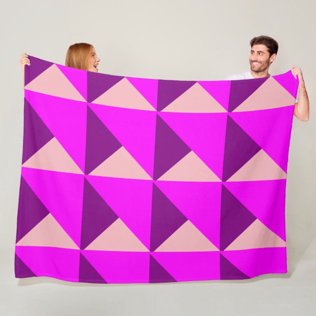 Bauhaus Quilt Fleecedecke (Beispiel)