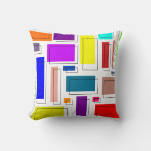 Bauhaus-Rechtecke Kissen