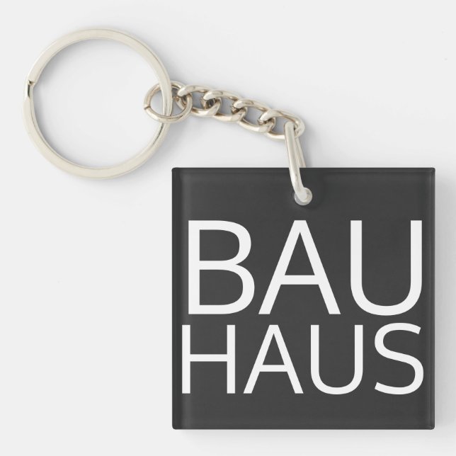 Bauhaus Schlüsselanhänger (Vorderseite)