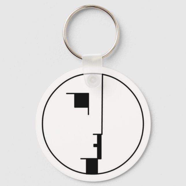 Bauhaus-Schlüsselanhänger Schlüsselanhänger (Vorderseite)