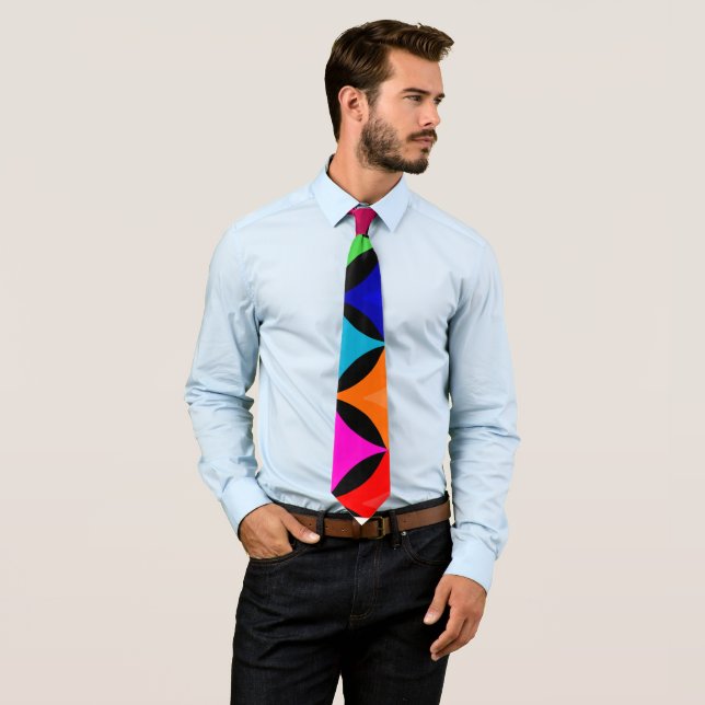Bauhaus Shapes Neck Tie Krawatte (Beispiel)