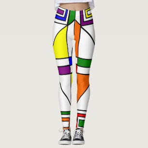Bauhaus Stains Glass Leggings