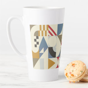 Bauhaus Style Geometrie Design Milchtasse