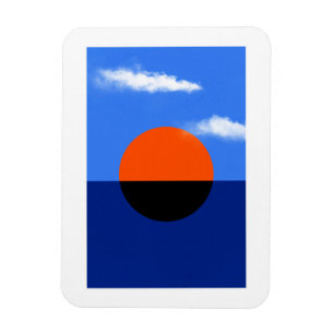 Bauhaus Summer Horizon Magnet