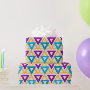 Bauhaus Triangle Mesh Geschenkpapier