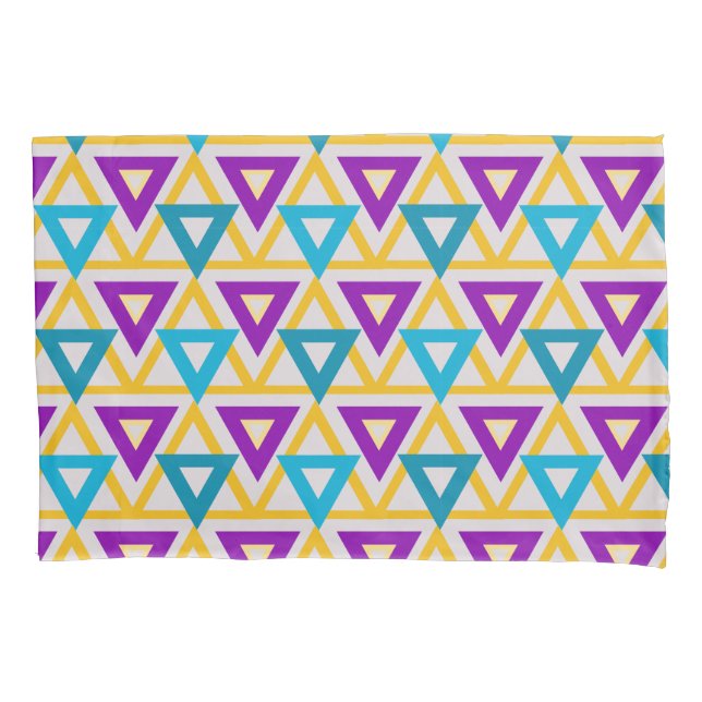 Bauhaus Triangle Mesh Kissenbezug (Vorderseite)