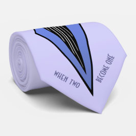 Bauhaus Tuxedo Lavender Wedding Personalisiert Krawatte