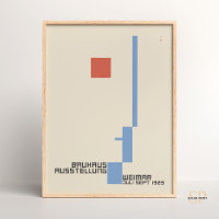 Bauhaus Weimar 1923 Ausstellung Affiche