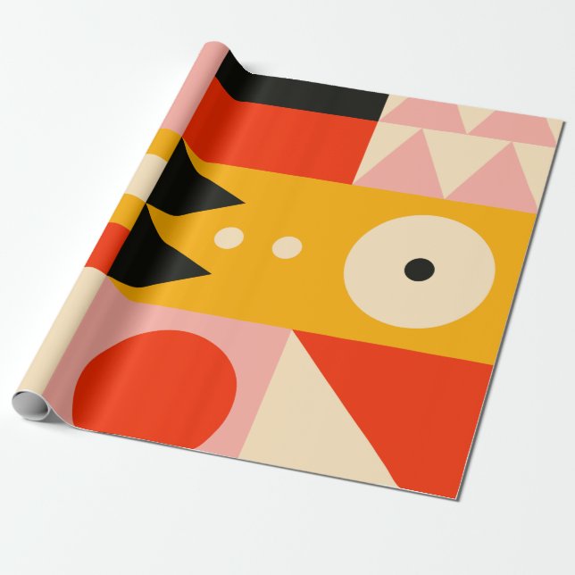 Bauhaus Wrap Geschenkpapier (Ungerollt)