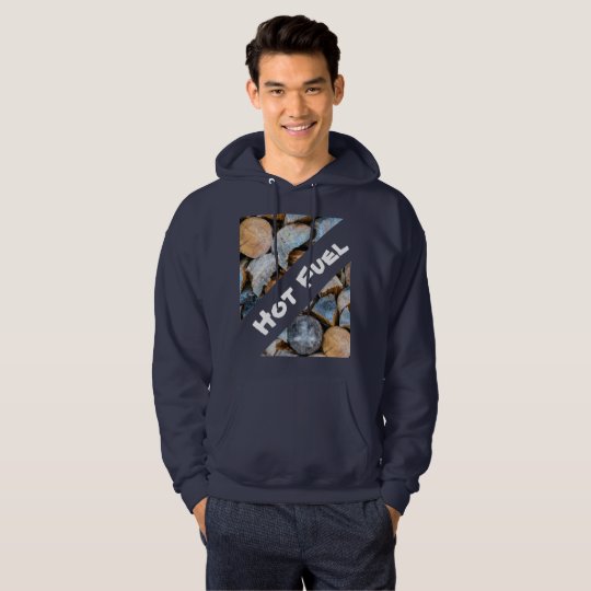 Bauholz - heißer Brennstoff Hoodie