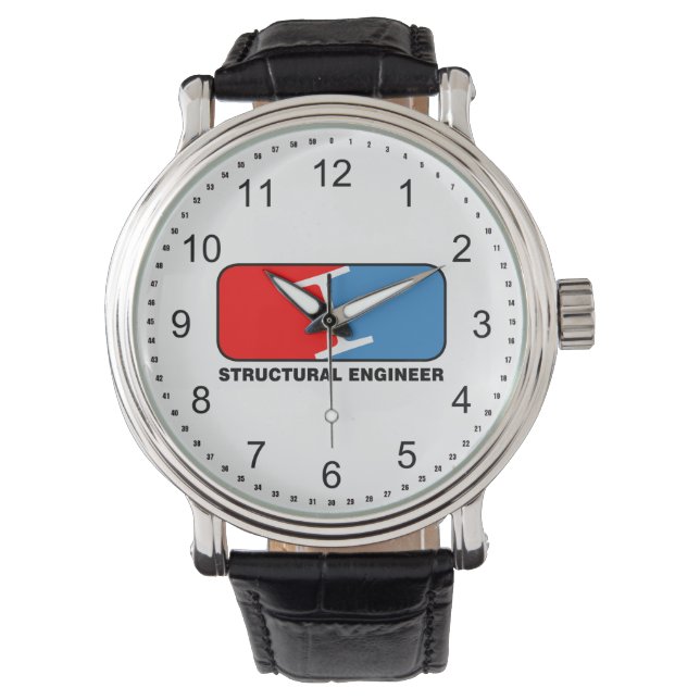 Bauingenieur-Liga Armbanduhr (Vorderseite)