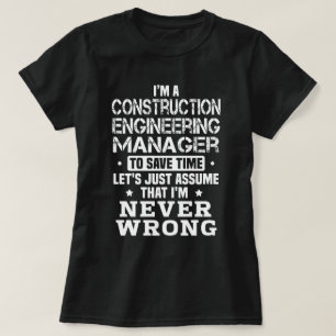 Bauingenieur T-Shirt