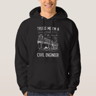 Bauingenieurwesen Fachwerk Traue Mich Ich Bin Ein  Hoodie