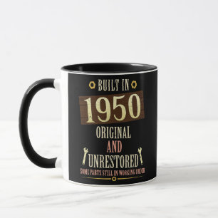 Baujahr 1950 Original und Unrestauriert Tasse