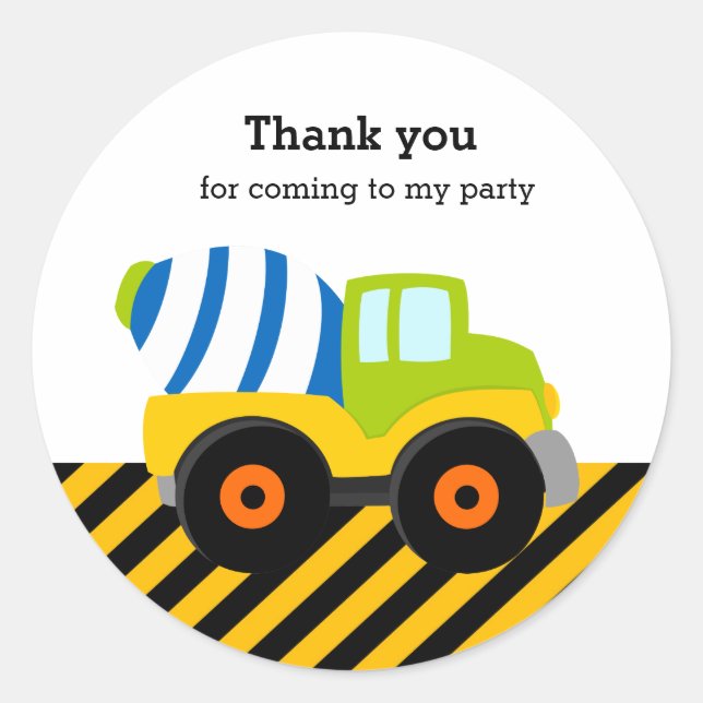 BAULKW RUNDER AUFKLEBER (Vorderseite)