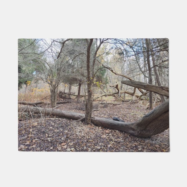 Baum-Außendesign der Natur Fußmatte (Vorderseite)