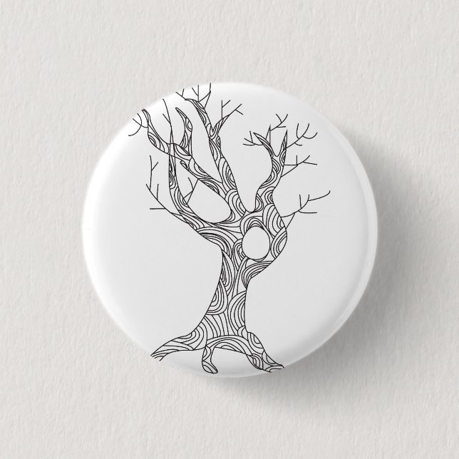 Baum Button (Vorderseite)