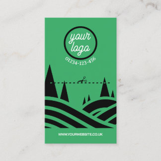 Baum Cutting Business Card v2 Visitenkarte