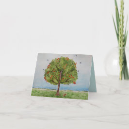 Baum Dankeskarte