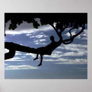 Baum-Denker-Junge Poster