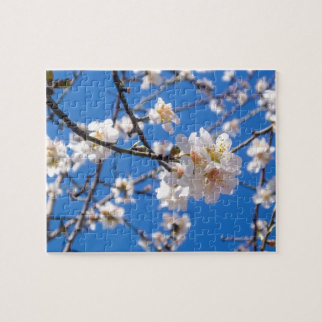 Baum der Blume Foto-Puzzle (Horizontal)