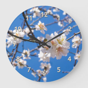 Baum der Blume Wanduhr