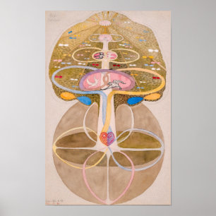 Baum der Erkenntnis Nr. 1 Hilma af Klint Poster