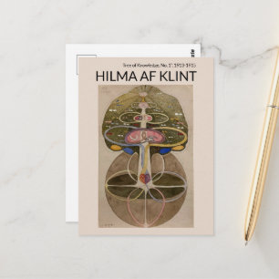 Baum der Erkenntnis Nr.1, Hilma af Klint Postkarte