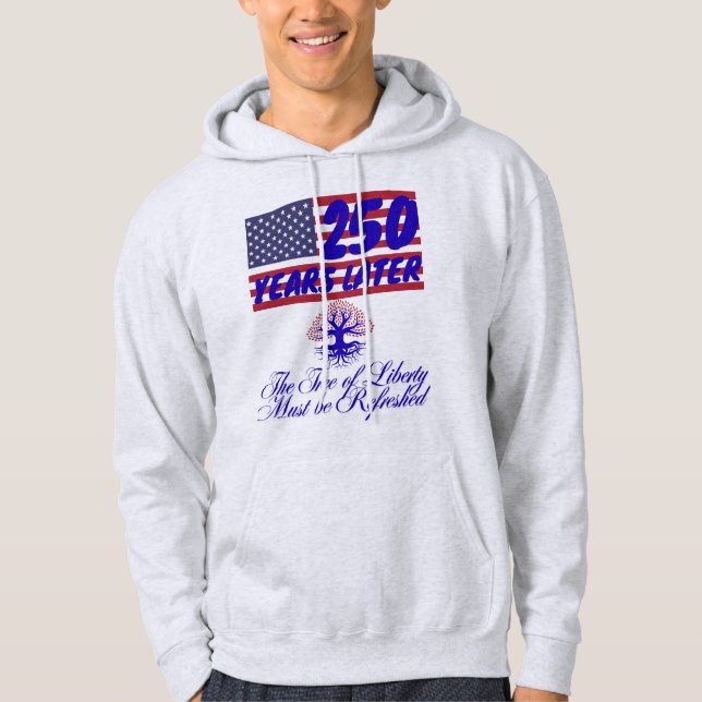 Baum der Freiheit Kapuzenpullover Hoodie (Vorderseite)