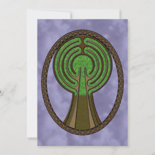 Baum der Lebenseinladung Einladung