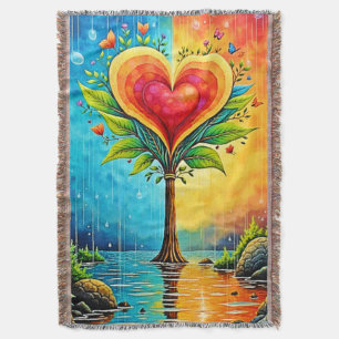 Baum der Liebe und Lebensgestaltung Decke