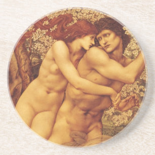 Baum der Vergebung, Sir Edward Coley Burne-Jones Untersetzer