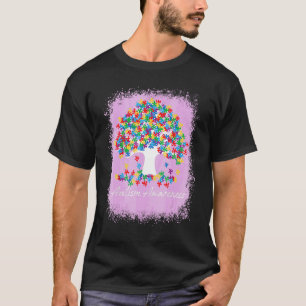 Baum des Autismus Bewusstsein Monat Leben T-Shirt
