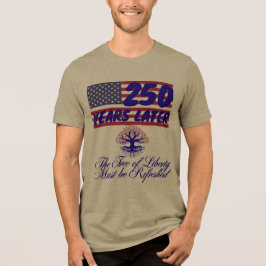 Baum des Freiheits-Shirt Tri-Blend Shirt