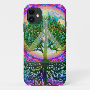 Baum des Leben-Friedens iPhone 11 Hülle