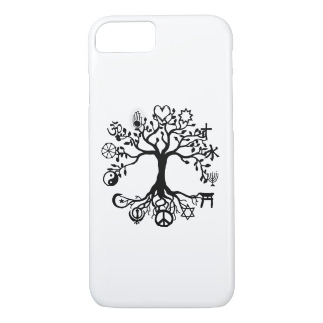 Baum des Leben-Friedens Case-Mate iPhone Hülle (Rückseite)