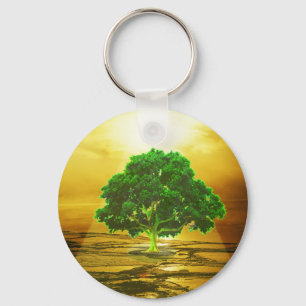 Baum des Leben-Friedens Schlüsselanhänger