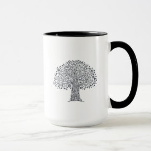Baum des Leben-Gekritzels Tasse