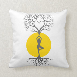 Baum des Leben-Yogakissens Kissen