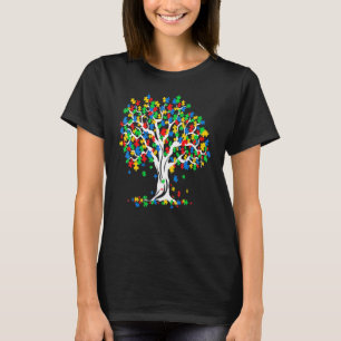 Baum des Lebens Autismus-Bewusstseinsmonat ASD-Unt T-Shirt