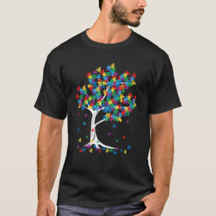 Baum des Lebens Autismus-Bewusstseinsmonat ASD-Unt T-Shirt