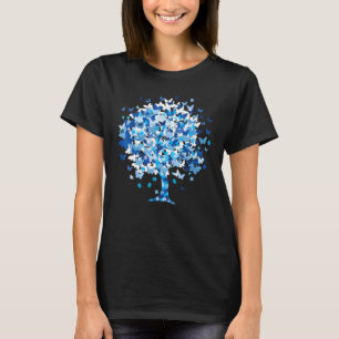 Baum des Lebens Autismus-Bewusstseinsmonat zur Unt T-Shirt