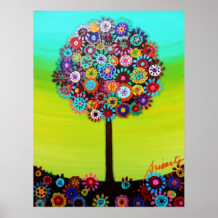 Baum des Lebens Bar Bat Mitzvah Poster