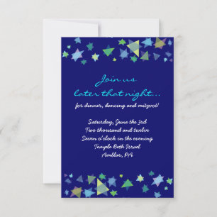 Baum des Lebens Bat Mitzvah Einladung Party Karte