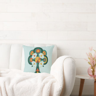Baum des Lebens Boho-Mandala-Kunst Kissen
