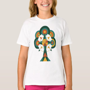 Baum des Lebens Boho-Mandala-Kunst T-Shirt