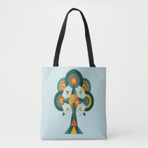 Baum des Lebens Boho-Mandala-Kunst Tasche